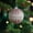 Pink, variant on Christmas Foam 8CM Reseau Sticker Lace Powder Christmas Tree Pendant Hanging Ornaments Decorative