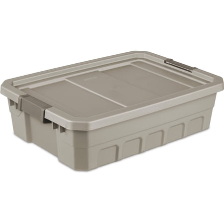 Sterilite 10 Gallon Stacker Tote- Mica - Walmart.com