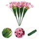 thumbnail image 4 of 1 Set 4PCS Simulados Violet Flowers Flor Arreglo Decoraciones Falsas Flores, 4 of 6