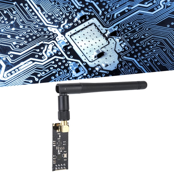 Transceptor Módulo Módulo Inalámbrico de 115 Ma 2,4G NRF24L01 Pa lna Módulo Transceptor de Antena de 1100 m Contena SMA