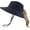 Navy, variant on Women Ponytail Sun Hat Summer UV Protection Cap Outdoor Waterpoor Foldable Mesh Wide Brim Bucket Hats for Beach Fishing Garden Navy