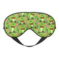 thumbnail image 6 of Rocae Cute Green Frog for Mask for Women Men, Luxury Eye Cover Eye Shade with Adjustable Strap for Travel, Nap, Meditation, 6 of 7