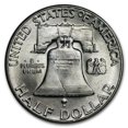 thumbnail image 3 of 1948-D Franklin Half Dollar 20-Coin Roll BU, 3 of 3