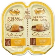 Nutro Perfect Portions Adult Cat Food Soft Loaf - Chicken - 2.6 Oz - 24 Ct