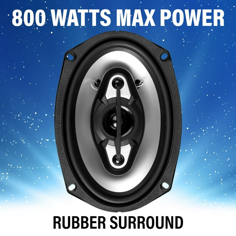BOSS Audio Systems, Car Speakers, NX694 6 x 9 inches, 800 Watts