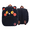 black cat, variant on Cute Animal Plush Kids Backpack for Toddlers Boys Girls, Soft Lightweight Cartoon School Bag for Preschool, Travel & Daycare (Unicorn, Dinosaur, Bunny, Cat, Dog)