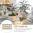 thumbnail image 3 of 24 Pcs Candle Jar Decorative Labels Empty Storage Tins Candle Tin Can Candlestick Holders Round Tin Containers, A, 3 of 7