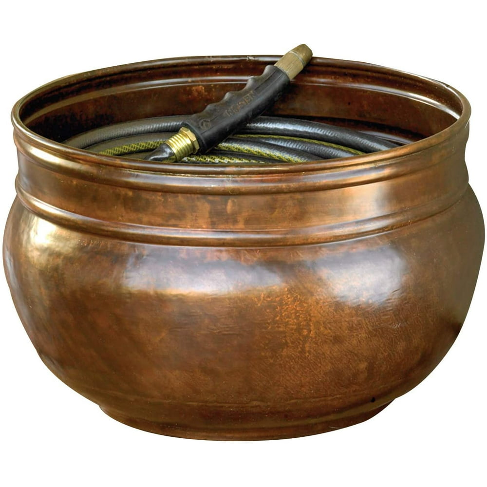 Liberty Garden LBG1901 Decorative Vintage Steel Rustic Garden Hose