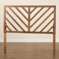thumbnail image 6 of Baxton Studio Belisma Modern and Contemporary Ash Walnut Finished Wood Queen Size Headboard, 6 of 9