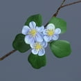thumbnail image 3 of Artificial Flower Stems Fake Flower Branch for Wedding Room Decoration DIY, 3 of 9