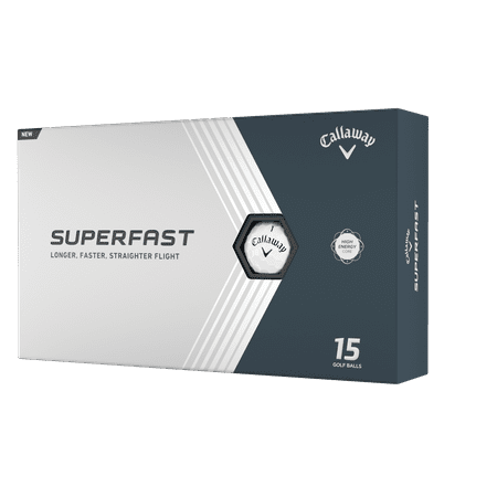 Men's Callaway Superfast Golf Balls - 15 Pack - White