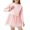 Pink, variant on Newborn Gowns Baby Girl Country Dress Red Dress for Girls Velvet Dress Goth Clothes Toddler Clothes for 3t Baby Girls Clothes 3-6 Months, Pink 18-24 Months