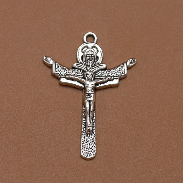 IDEANATEGRATE 10Ud Dijes Cruz De Aleación Para Collar Pulsera Scrapbooking Y Llavero