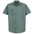 thumbnail image 2 of Red Kap Men's Short Sleeve Industrial Work Shirt, 2 of 5