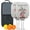 White, variant on Pickleball Paddles Set Of 2, Fiberglass Surface, USA, Independence Day Print, 4 Balls & Bag