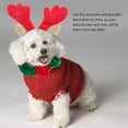 thumbnail image 2 of USHOBE 2Pcs Pet Antlers Head Band Multi Polyester Christmas Themed Circle Decoration For Cat, 2 of 5