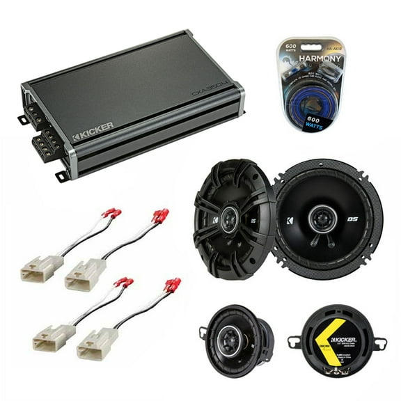 Fits Toyota MR2 1991-1995 Factory Speaker Upgrade Kicker DSC65 DSC35 & CXA360.4