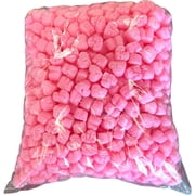 FunPak MiniPack Plant Based Biodegradable Packing Peanuts 0.60 cu ft Bag Compostable Pink Hearts