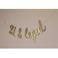 thumbnail image 1 of All About Details 21 & Legal Cursive Banner (Black & Gold), 1 of 4