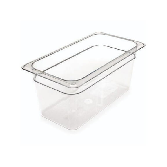 5.7 qt. StorPlus Polycarbonate Food Pan - Plastic - Clear