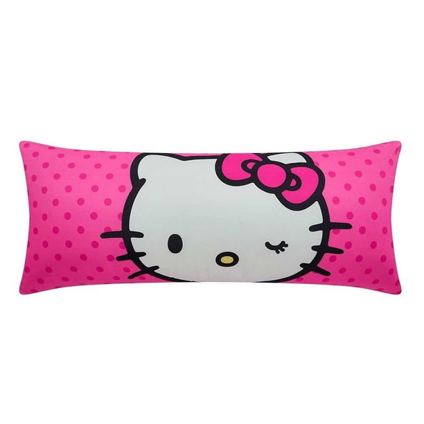 Almohada Providencia Súper Jumbo Hello Kitty de 120x50 cm Fucsia