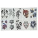 thumbnail image 1 of Tatuaje falso 10 piezas de tatuajes temporales adhesivos de larga duración NikouMX, 1 of 8