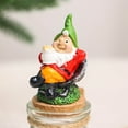thumbnail image 3 of Gnmfd Christmas Elf Candy Jar Ornament, Cute Resin Glass Container for Snacks Sweets, Holiday Dwarf Decor for Christmas Tree Winter Party Indoor Outdoor Decor, 3 of 6