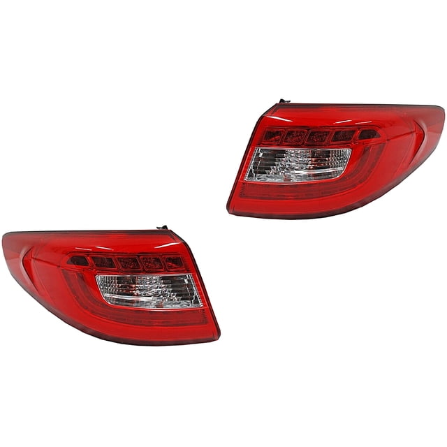 Par de Calaveras TYC Sonata 2015 A 2016 Hyundai Con arnés Leds