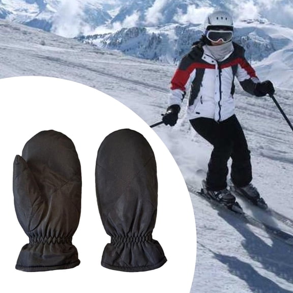 Abbraccia Down-filled, Heat-insulating, Warm, Versatile And Windproof Ski Gloves - Winter Gloves for Skiing, Snowboarding, Cycling And Camping