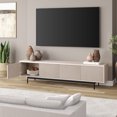 thumbnail image 4 of Whitman Rectangular TV Stand for TV's up to 85" in Alder White, 4 of 9