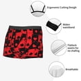 thumbnail image 3 of Xecao Boxeurs pour Hommes avec Taille Élastique Douce et Capsule Spatiale 3D Design Respirant Confortable - Grand, 3 of 5