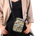 thumbnail image 4 of HELLHERO Galloping Horses 4.33"x1.97"x7.09" Crossbody Bag Polyester for Women, 4 of 7