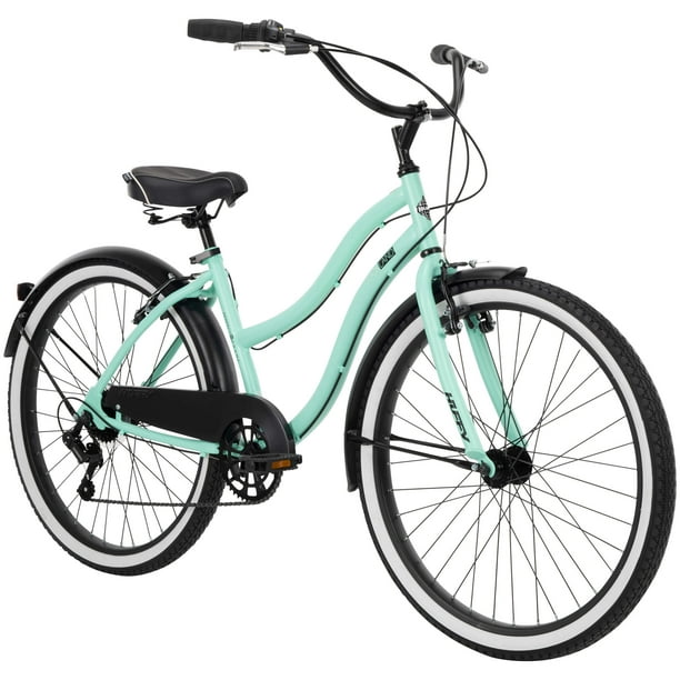 Huffy 26inch Womens' Lockland 7Speed Cruiser Bike, Sea Foam Green