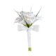 thumbnail image 3 of Ramo artificial de novia, adorno para decoración de bodas, accesorios para fotos, simulación para Blanco, 3 of 9