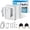 White, variant on Kohree Upgraded RV Entry Door Lock with Paddle Deadbolt, Replacement RV Door Lock with Keys for Travel Camper Trailer,Black