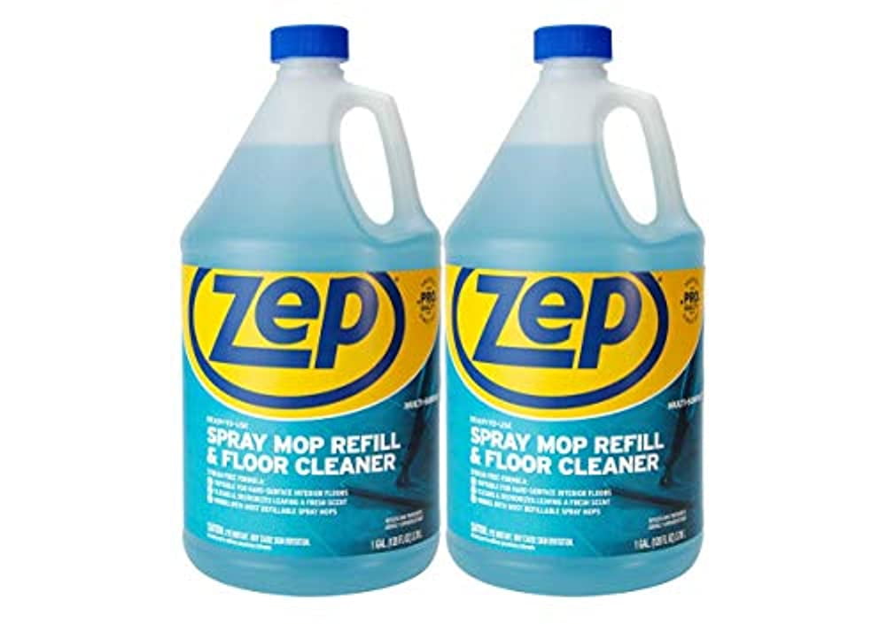 Zep Industrial MultiSurface Floor Cleaner 1 Gallon, (Case of 2