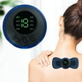 thumbnail image 6 of Rechargeable Cervical Massager, Gaqring Mini Pocket Shoulder Neck Pain Relief Patch, Portable USB Charging Adjustable Intensity Massage Device for Back Waist Body Discomfort, 6 of 7