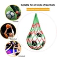 thumbnail image 4 of Bolsa de red de fútbol Nylon Fútbol Baloncesto Voleibol Llevar ( ) Rojo Verde, 4 of 5