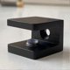 thumbnail image 1 of (4, Matte Black) Glass Clamp, No-drill-on-glass Glass Holder Glass Shelf Bracket Glass Clip Support, 1 of 4