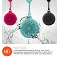 thumbnail image 6 of HyperGear Splash Water Resistant Wireless Bluetooth Speaker - Pink, 6 of 7