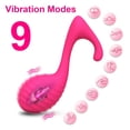 thumbnail image 1 of Tluda Gode Culotte Portable Vibrante avec Contrôle à Distance via Application, Vibromasseur Balle à Point G Jouets de Sexe Clitoridiens pour Femmes, Rouge, 1 of 6