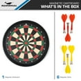 thumbnail image 2 of Narwhal 15.5” Magnetic Dartboard; Includes Six Magnetic Darts, 2 of 8