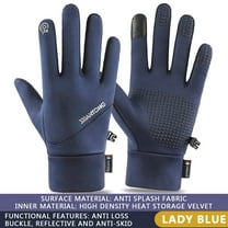 Winter Gloves -30℉ Waterproof Windproof Thermal Touchscreen Gloves for Ski Hiking Running Men and Women