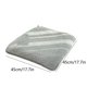 thumbnail image 2 of Almohada de falso pelo gris, almohadón de silla de terciopelo grueso, 18x18in, 2 of 7