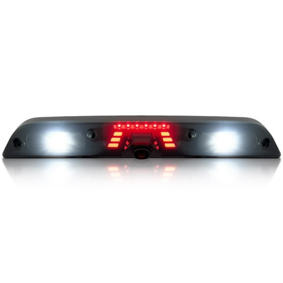 RECON Fits 17-24 Super Duty F250/350/450/550 3rd Brake Light - Fits Models with Cargo Bed Camera - CREE XML LEDs - Smoked Lens