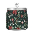 thumbnail image 7 of Yayeee Ashtray with Lid for Cigarette Smokeless Stainless Steel Home Ash Holder, Green Christmas, 7 of 7