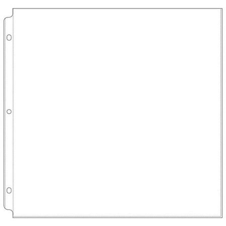 Page Protector 12X12 10Pk