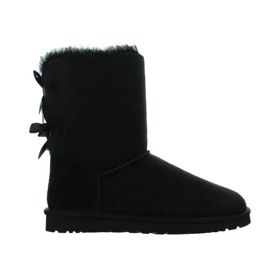 Womens UGG Bailey Bow Black Boot 1002954W-BLK