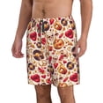 thumbnail image 2 of Goofa Maillot de Bain Rétro Crâne Imprimé Lèvres pour Hommes Été Séchage Rapide Short de Plage Maillots de Bain-TTG, 2 of 6
