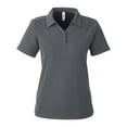 thumbnail image 4 of CORE365 CE112W Women's Fusion ChromaSoft™ Pique Polo-Carbon Heather-3XL, 4 of 6